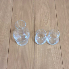 ノーブランド　デカンタ・グラス　※文字入りの画像