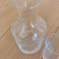 ノーブランド　デカンタ・グラス　※文字入りの画像