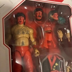 wwe マテル グレート ムタ フィギュア プロレス 人形 アルティメットエディション 新品 WCW the great mutaの画像