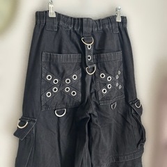 REFLEM 2WAYワイドデニムカーゴパンツの画像