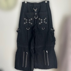REFLEM 2WAYワイドデニムカーゴパンツの画像