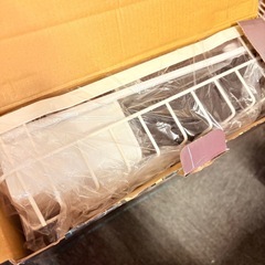 水切りラック スチール製 2段タイプ 新品未使用の画像