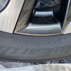 トヨタ　ヴォクシー90系　新車外し純正新品17インチ　アルミホイールタイヤセットの画像