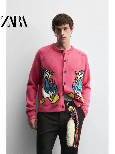 Y*M様 サイズXL❗️即完売‼️ZARA×Disney ドナルド　カーディガン 即完売‼️ZARA×Disney ドナルドカーディガン⭐️Mサイズ新品未使用 (周