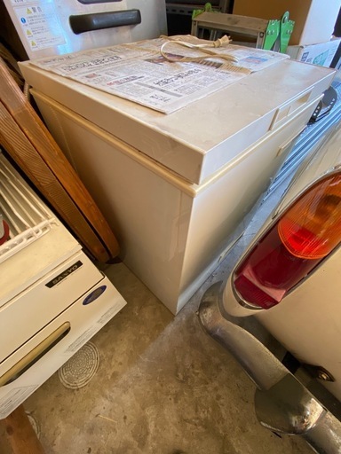 冷凍庫　中古品　動作確認済み