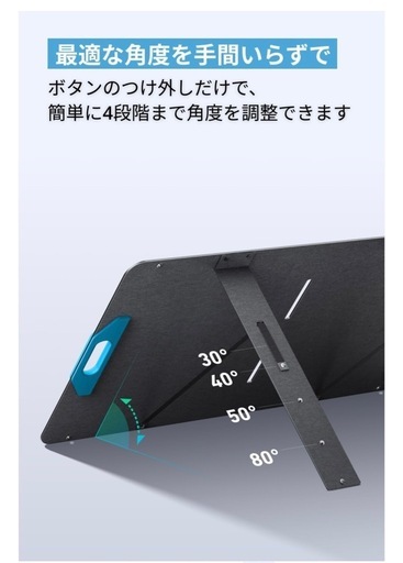 【新品未使用品】Anker ソーラーパネル　PS100
