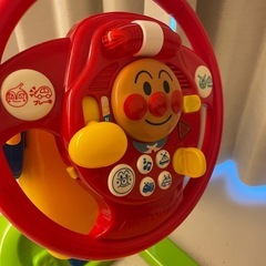 アンパンマン　乗り物　ハンドル　おしゃべりキッズドライバー の画像