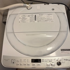 豊田市　洗濯機　シャープ　ES-GE7F　7lの画像