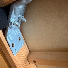 IKEA 伸縮テーブル&椅子2脚の画像