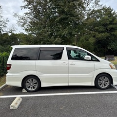 トヨタアルファードＶ　4WDアルカンターラバージョン　車検たっぷりの画像