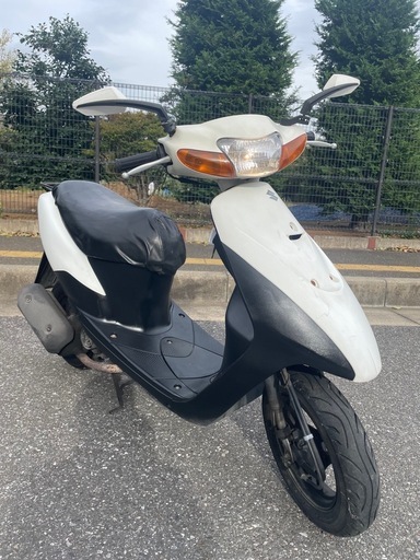 商談中137⭐️レッツ2⭐️10/13追記シート別車両から付け替えしました。画像5枚目。バッテリー新品、キャブ分解清掃、SUZUKI、スズキ、バイク、原付