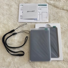 【新品】Air-Tag ウォレットトラッカー　2個セット　充電式の画像