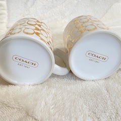 【未使用品】　coach マグカップ　の画像
