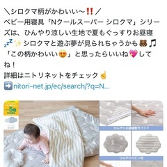 ニトリ　Nクール　赤ちゃん用敷きパットの画像