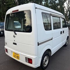 乗って帰れます：総額24万円：車検R9年10月06日まで：平成27年01月：ニッサン　クリッパー　(スズキ　エブリイ)：MT　5速：10万キロ：下取り可能の画像
