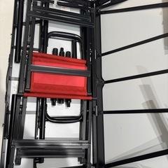 ロゴス　折りたたみテーブル&チェアセットの画像