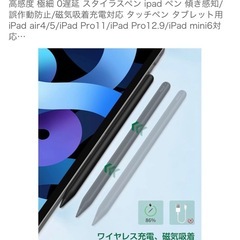 互換Apple Pencilと充電ケーブルの画像
