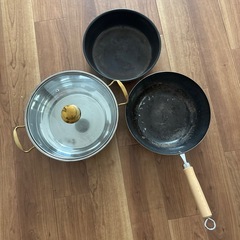 フライパン 
鍋　の画像