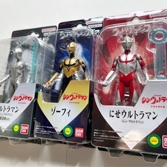 シンウルトラマン　　3体セットの画像