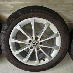 ベンツ Bクラス 純正ホイール 205/55R17 タイヤ4本セットの画像