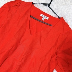 FOREVERNEW オレンジ 半袖 チュニック ワンピースの画像