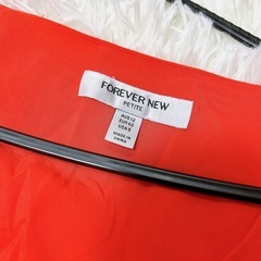 FOREVERNEW オレンジ 半袖 チュニック ワンピースの画像
