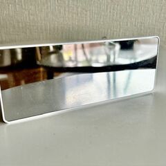 目覚まし時計⌚ LEDデジタル時計 ミラー 置き時計の画像
