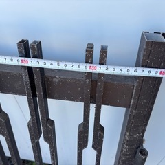 門扉　アルミ製の画像