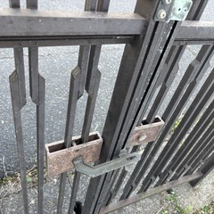 門扉　アルミ製の画像