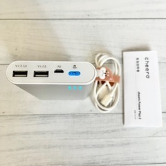 【10/28迄】cheero モバイルバッテリーの画像