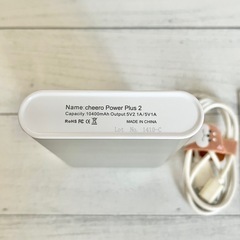 【10/28迄】cheero モバイルバッテリーの画像