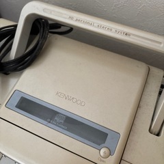 CD MDプレーヤー、KENWOOD 中古　動作確認済みの画像