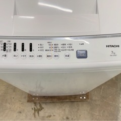 大阪送料無料★3か月保障付き★洗濯機★日立★7kg★2020年★NW-Z7OE7★IS-1015の画像