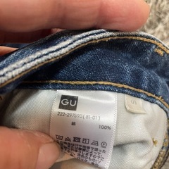 GU デニムスカートの画像