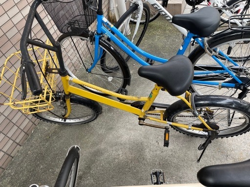 値下げ　折りたたみ自転車