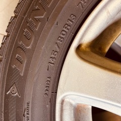 スタッドレス　アルミホイール13インチの画像
