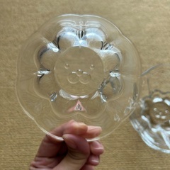 ポンデライオン　ガラス食器2個の画像