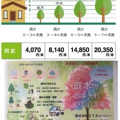 庭の手入れ 剪定•伐採抜根致します。所沢市狭山市清瀬 東大和市〜