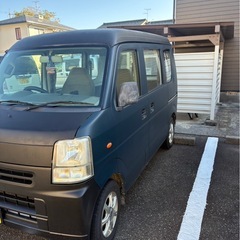 スズキ　エブリイ　4WD  車検満タン　スタッドレス　バッテリー新品　全塗装済みの画像