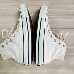 CONVERSE ALL STAR ハイカットスニーカー ホワイトの画像