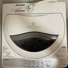 TOSHIBA 洗濯機　AW-5G6の画像