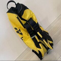 YONEXバドミントンバッグイエロー/ブラックの画像