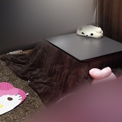 厚手こたつ布団 無地ブラウン 100×190cm 洗濯済み 比較的綺麗✨の画像