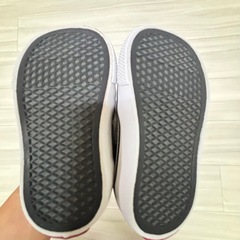 VANS バンズ キッズ スニーカー 12cm キッズ チェッカー スリッポンの画像