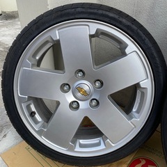 ⭐️超美品ヴィンテージ品⭐️シボレーChevrolet 18インチホイールセット⭐️の画像