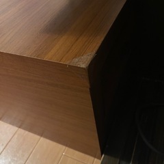 【幅調整可】もくめちょう木目調テレビ台の画像