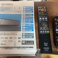 三菱ブルーレイディスクレコーダーの画像