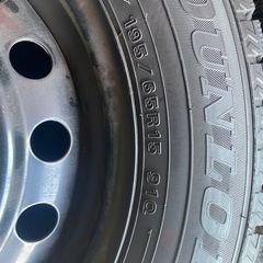 タイヤ　195/65R15 TOYOTA ALLIONの画像
