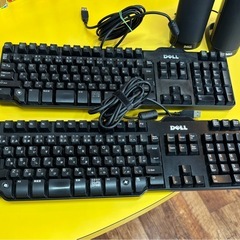 ⭕️美品⭕️DELL キーボード２個➕スピーカーセットの画像