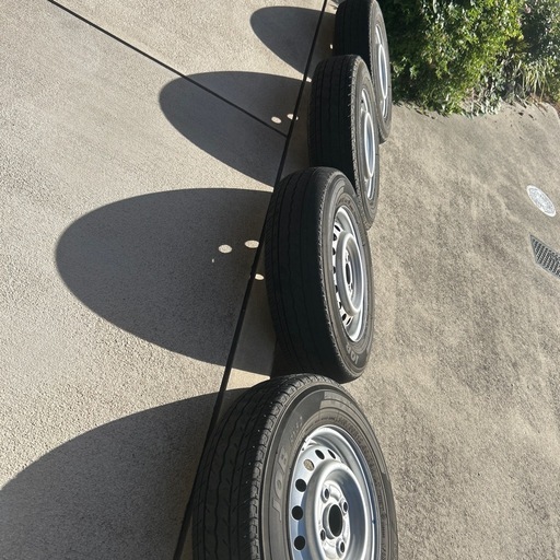 エブリィ 中古 純正 ホイール タイヤ 145/80R12 